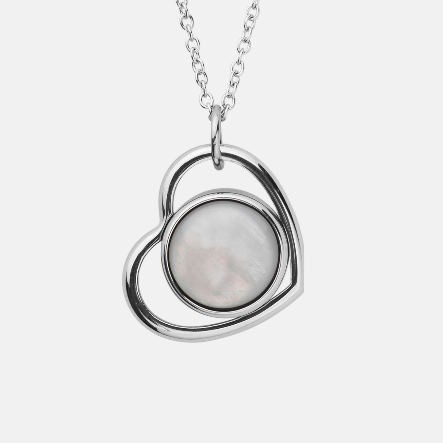 Heart Silver Charm