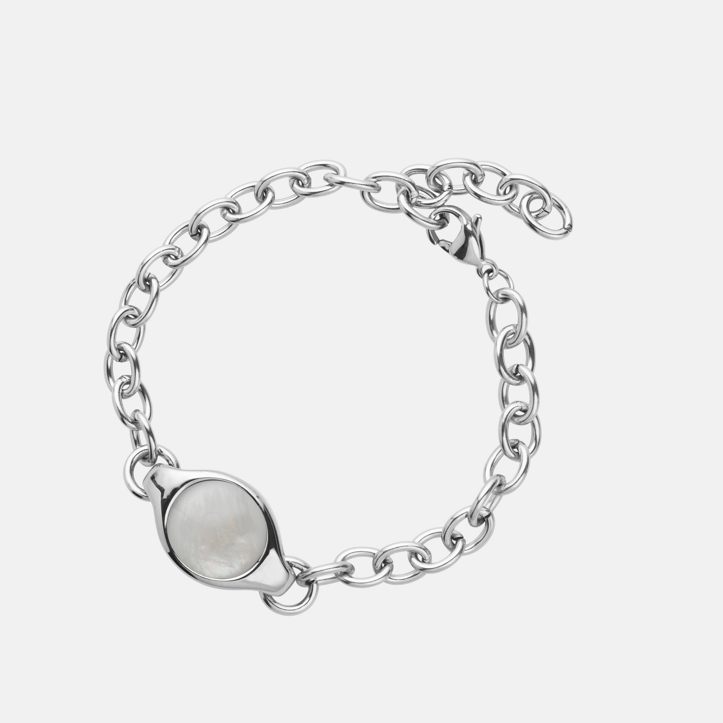 Signet Silver Bracelet