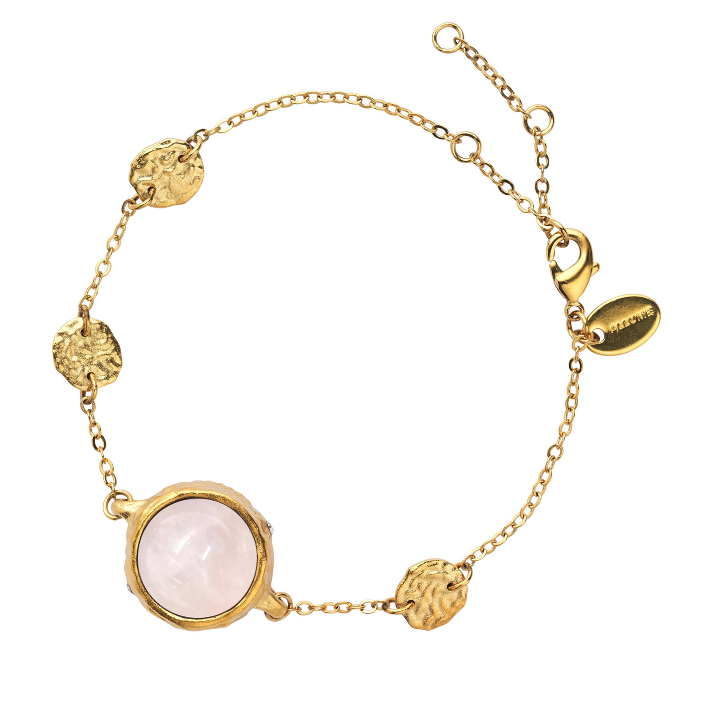 Organic Gold Bracelet - Jewelry with Alarm