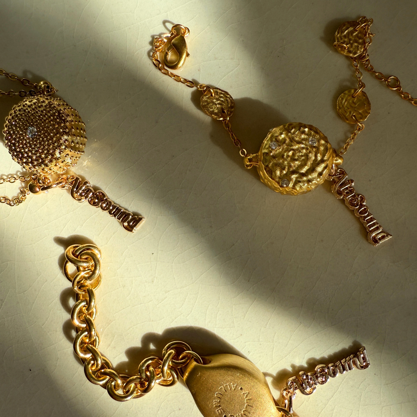 AiaSound x all.u.me Sea Urchin Gold Charm