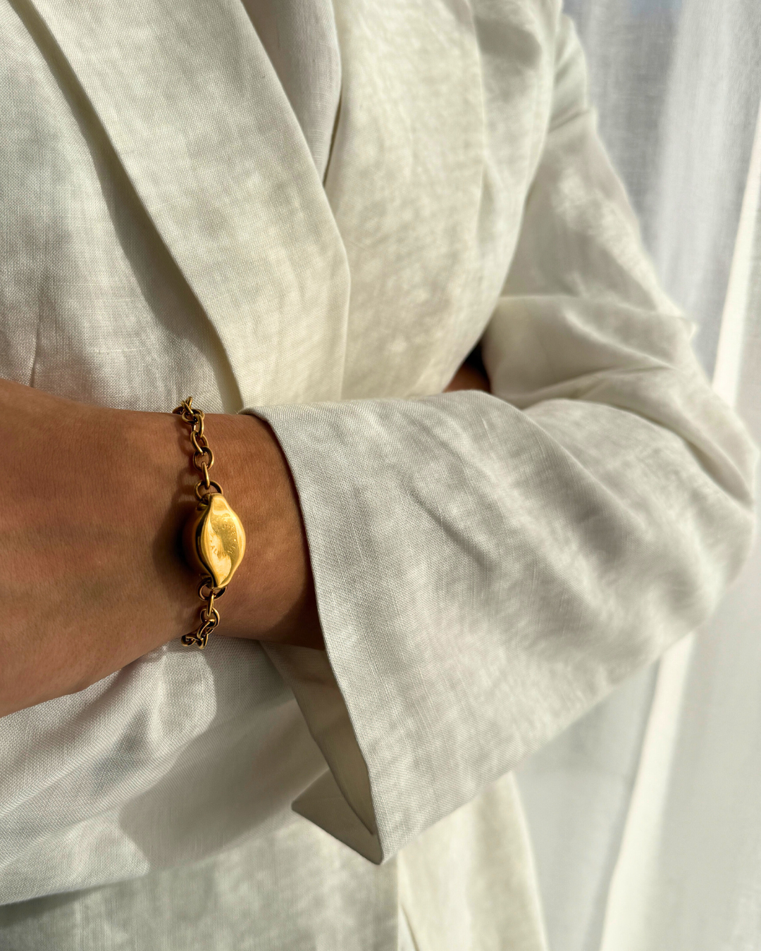 Signet Guld Armbånd