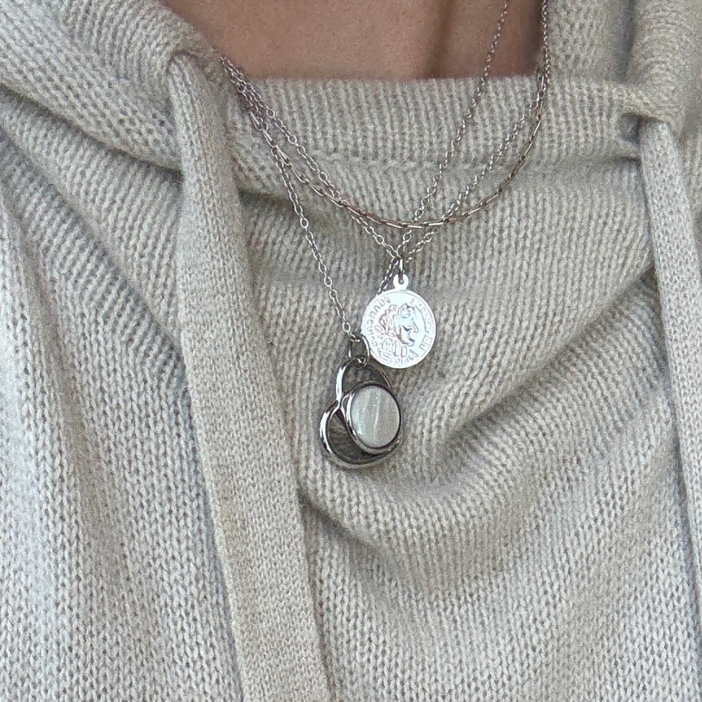 Heart Sølv Charm