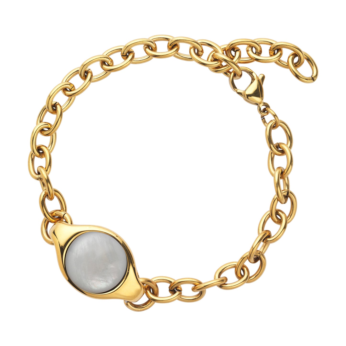 Signet Gold Bracelet