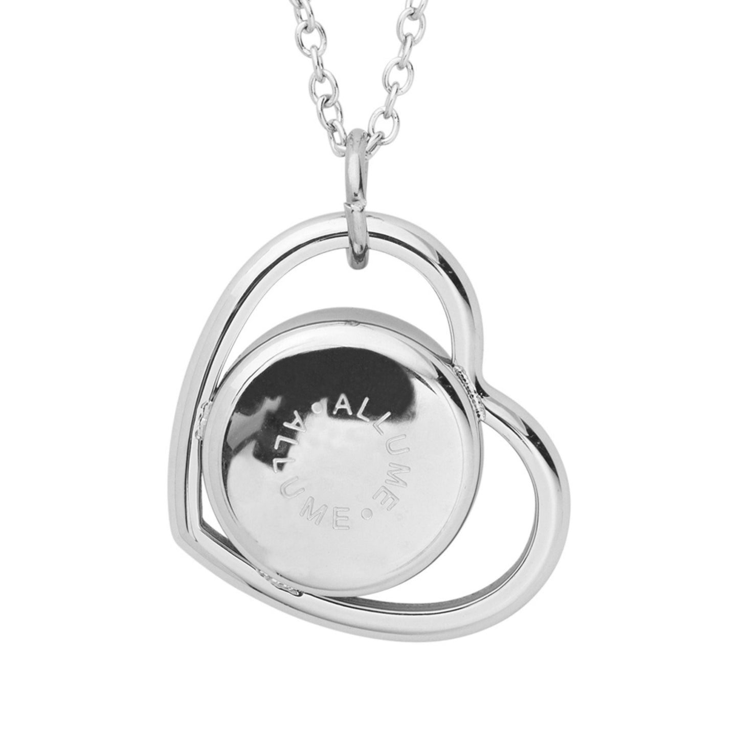 Heart Silver Charm - Jewelry with Alarm